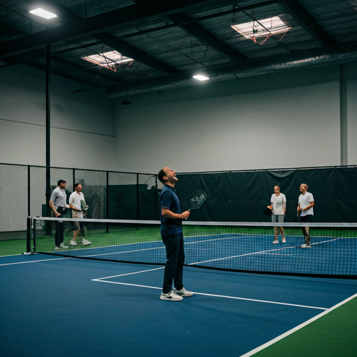 Pickleball Court mit Indoor-Spielfläche in der Stadtkaserne Frauenfeld